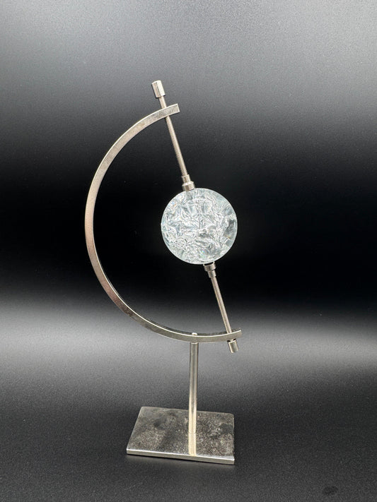 Crackle Quartz Sphere